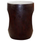 Haussmann Big Eye 15" Dia - Dark Walnut | Stools & Benches | Modishstore-2