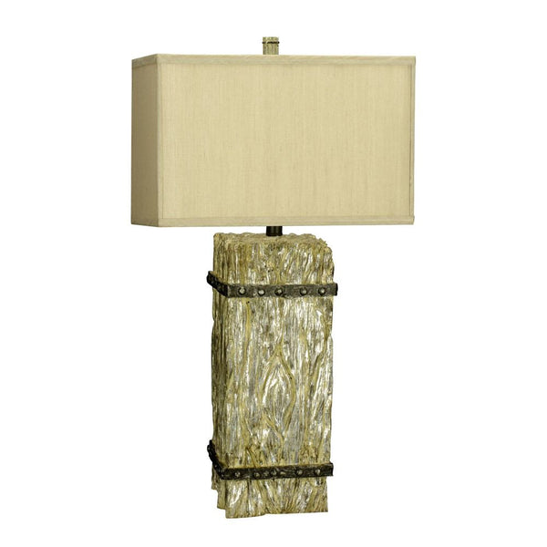 Cal Lighting BO-2016 150W 3 Way Ennis Resin Table Lamp | Modishstore | Table Lamps