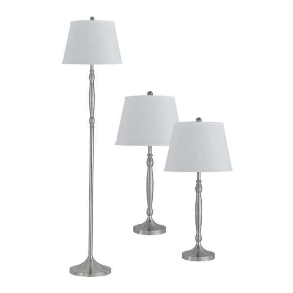 Cal Lighting BO-2048/3 3Pcs Package 2 Table Lamp & 1 Floor Lamp | Modishstore | Floor Lamps