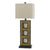Cal Lighting BO-2089BF 100W Resin Buffet Lamp With Pictures | Modishstore | Table Lamps