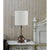 Cal Lighting BO-2256TB-RU 100W Tapron Metal Accent Lamp | Modishstore | Table Lamps