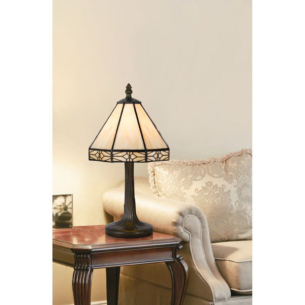 Cal Lighting BO-2385AC 40W Tiffany Ac Lamp | Modishstore | Table Lamps