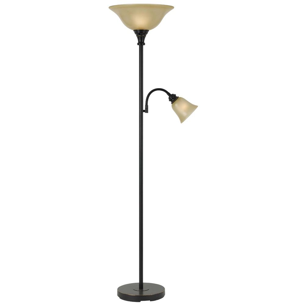 Cal Lighting BO-2391TR-DB 100W Metal Floor Lamp | Modishstore | Floor Lamps
