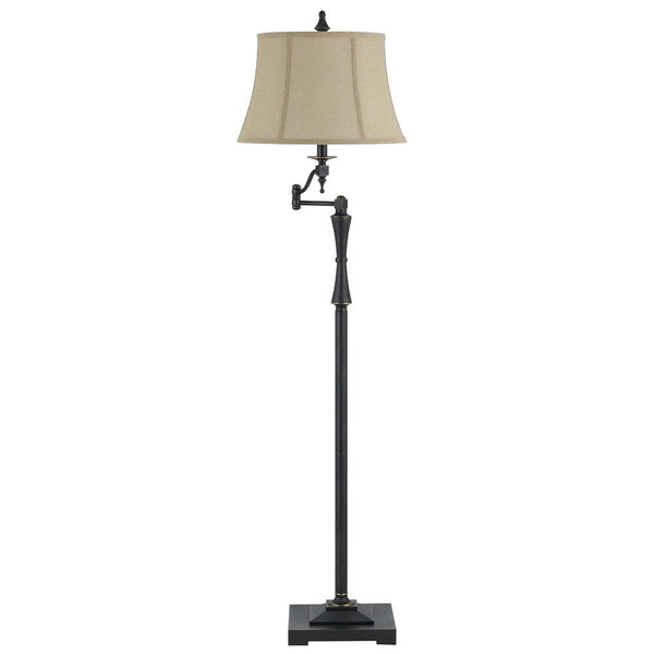 Cal Lighting BO-2443SWFL 150W 3 Way Madison Swing Arm Floor Lamp | Modishstore | Floor Lamps