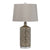 Cal Lighting BO-2621TB 150W Glass/Crystal Table Lamp | Modishstore | Table Lamps