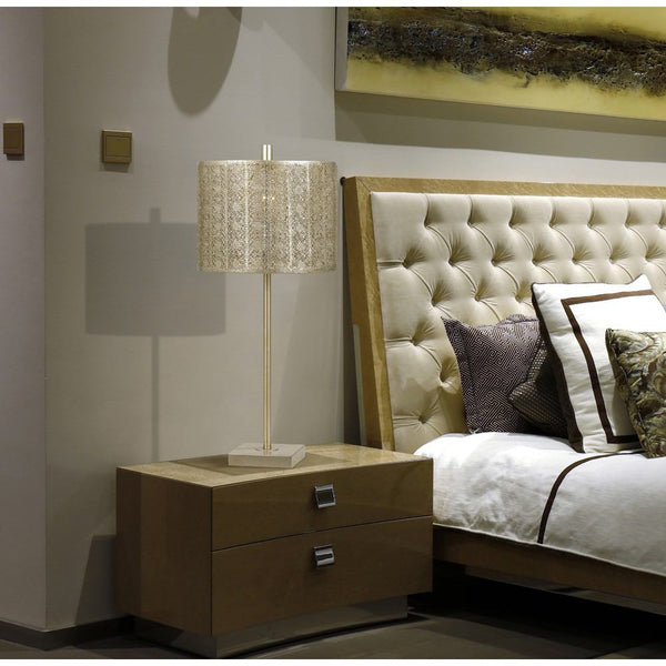 Cal Lighting BO-2638TB 100W Falfurrias Table Lamp | Modishstore | Table Lamps