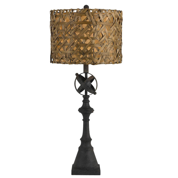 Cal Lighting BO-2656TB 150W Deming Metal Buffet Lamp-2