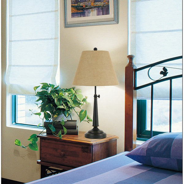 Cal Lighting BO-2671TB 150W Madison Table Lamp | Modishstore | Table Lamps
