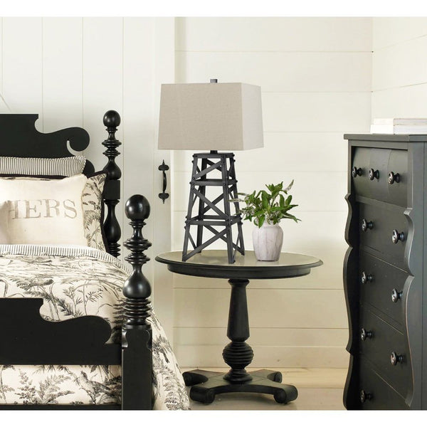 Cal Lighting BO-2683TB 150W Tower Metal Table Lamp | Modishstore | Table Lamps