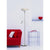 Cal Lighting BO-2697TR Led Metal/Glass Torchiere With Led Reading Lamp | Modishstore | Floor Lamps