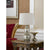 Cal Lighting BO-2705TB-2 150W 3 Way Joliet Glass Table Lamp | Modishstore | Table Lamps