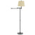 Cal Lighting BO-2715FL 100W Monticello Metal Swing Arm Floor Lamp | Modishstore | Floor Lamps