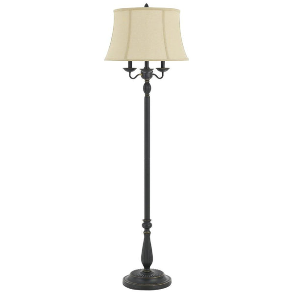 Cal Lighting BO-2716-6WY-DB Barnwell Metal/Resin Floor Lamp | Modishstore | Floor Lamps