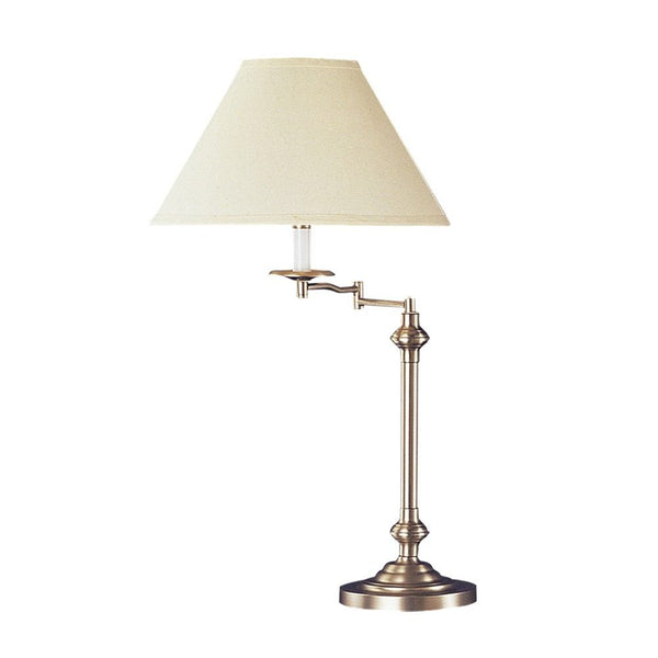 Cal Lighting BO-342-BS 150W 3 Way Swing Arm Table Lamp | Modishstore | Table Lamps