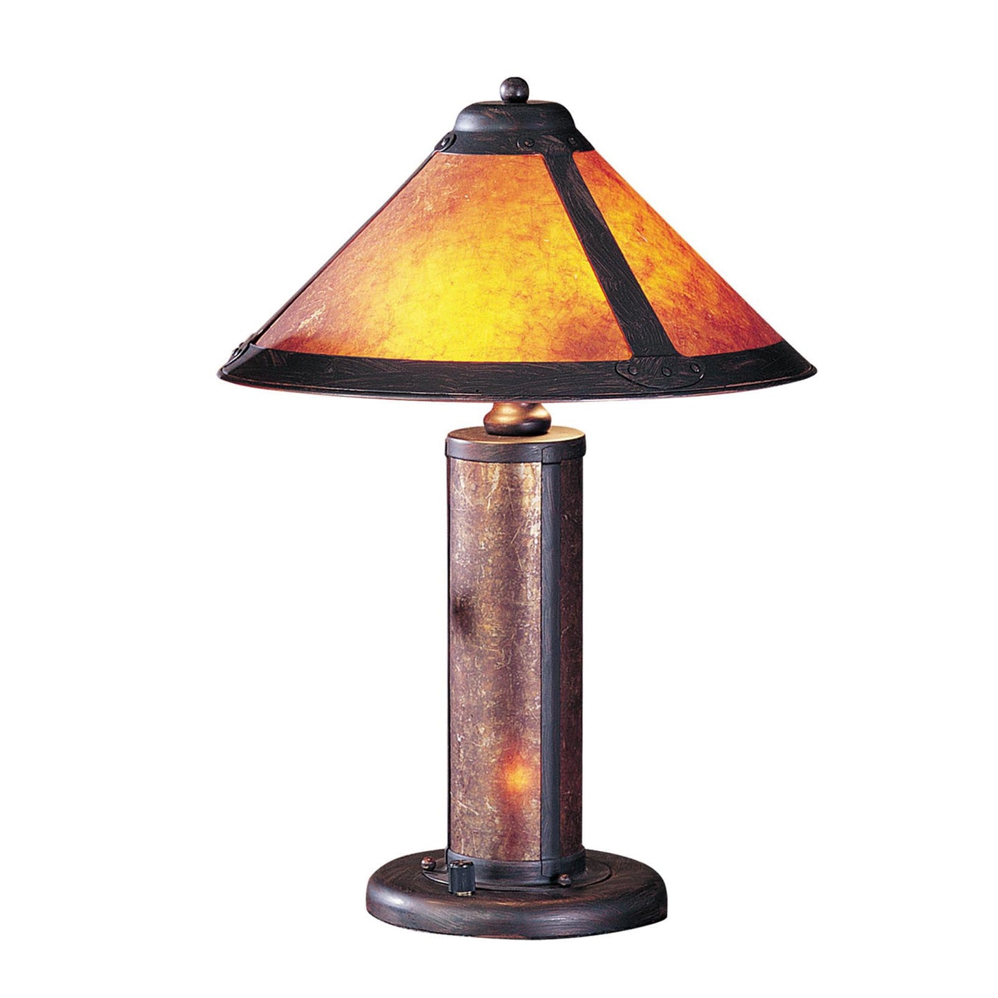 Cal Lighting BO-466 40W Mica Accent Lamp With Nite Lite-2