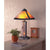 Cal Lighting BO-466 40W Mica Accent Lamp With Nite Lite | Modishstore | Table Lamps