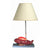 Cal Lighting BO-5671 60W Bomber Plane Lamp With 7W Nite Large | Modishstore | Table Lamps