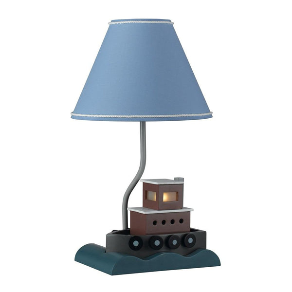 Cal Lighting BO-5686 60W Fish Boat Lamp With Night Light | Modishstore | Table Lamps