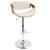 LumiSource Curvo Height Adjustable Barstool with Swivel-2