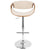 LumiSource Curvo Height Adjustable Barstool with Swivel-7