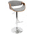 LumiSource Curvo Height Adjustable Barstool with Swivel-4