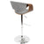 LumiSource Curvo Height Adjustable Barstool with Swivel-22