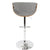 LumiSource Curvo Height Adjustable Barstool with Swivel-23