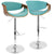 LumiSource Curvo Height Adjustable Barstool with Swivel-14