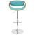 LumiSource Curvo Height Adjustable Barstool with Swivel-12