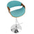 LumiSource Curvo Height Adjustable Barstool with Swivel-13