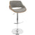 LumiSource Fabrizzi Height Adjustable Barstool with Swivel-2