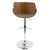 LumiSource Fabrizzi Height Adjustable Barstool with Swivel-15