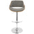 LumiSource Fabrizzi Height Adjustable Barstool with Swivel-16
