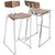 LumiSource Flight Barstool - Set of 2-9