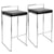 LumiSource Fuji Stacker Bar Stool Set of 2 | Modishstore | Bar Stools
