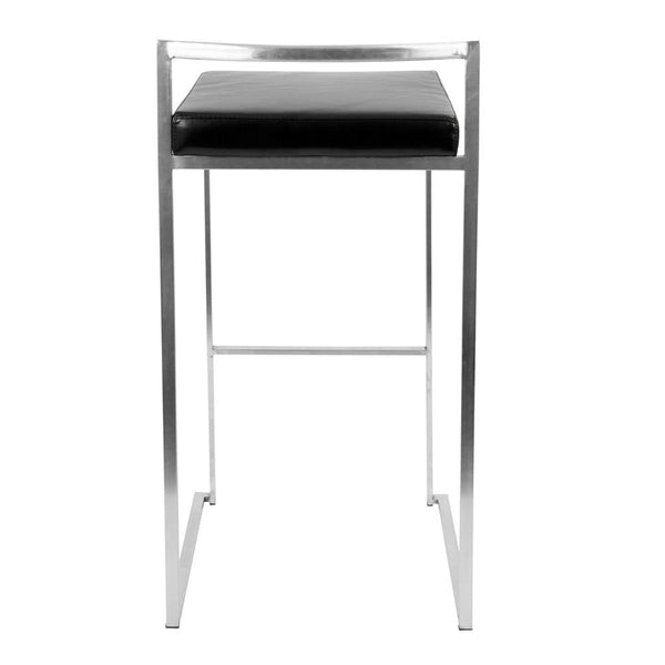 LumiSource Fuji Stacker Bar Stool Set of 2-8