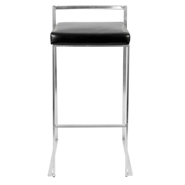 LumiSource Fuji Stacker Bar Stool Set of 2-9