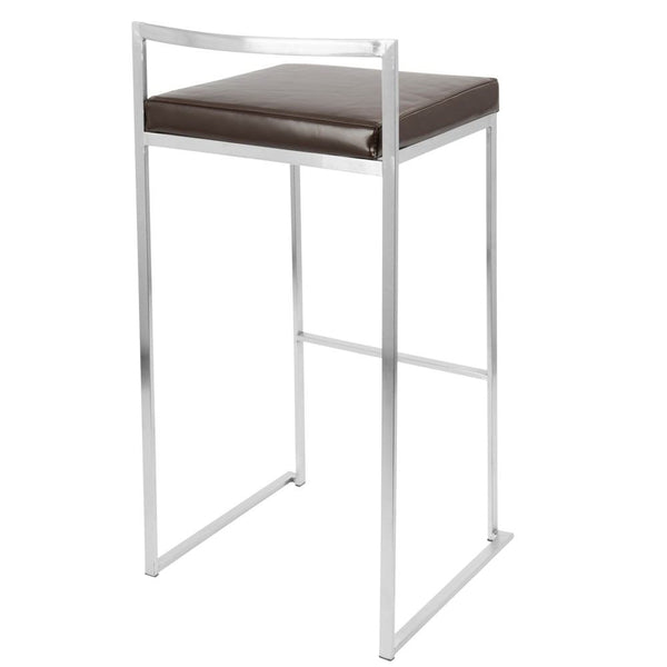 LumiSource Fuji Stacker Bar Stool Set of 2-17