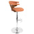 LumiSource Gardenia Height Adjustable Barstool with Swivel-9