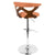 LumiSource Gardenia Height Adjustable Barstool with Swivel-10