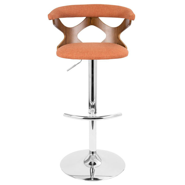 LumiSource Gardenia Height Adjustable Barstool with Swivel-5