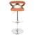 LumiSource Gardenia Height Adjustable Barstool with Swivel-5