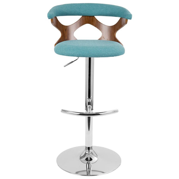 LumiSource Gardenia Height Adjustable Barstool with Swivel-15