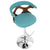 LumiSource Gardenia Height Adjustable Barstool with Swivel-17
