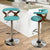 LumiSource Gardenia Height Adjustable Barstool with Swivel-11