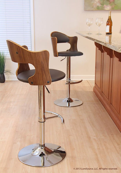 LumiSource Cello Bar Stool | Modishstore | Bar Stools