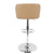 LumiSource Campania Height Adjustable Barstool with Swivel-8