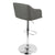 LumiSource Campania Height Adjustable Barstool with Swivel-11