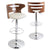 LumiSource Cosi Height Adjustable Barstool with Swivel-5