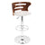 LumiSource Cosi Height Adjustable Barstool with Swivel | Modishstore | Bar Stools